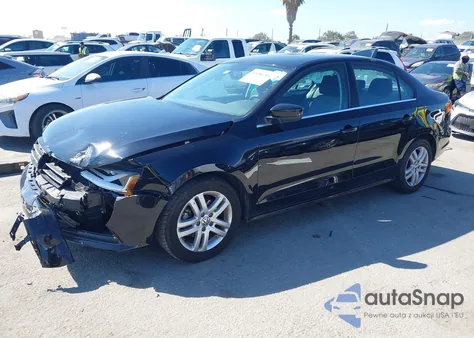 2017 Volkswagen Jetta 1.4T S z USA, uszkodzony, nr VIN 3VW2B7AJ8HM252880
